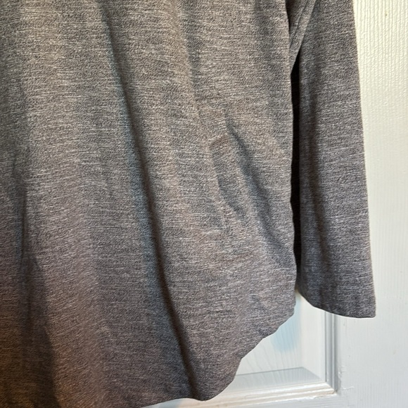 PacSun women’s gray longer fit hoodie sweatshirt size large - Picture 5 of 9